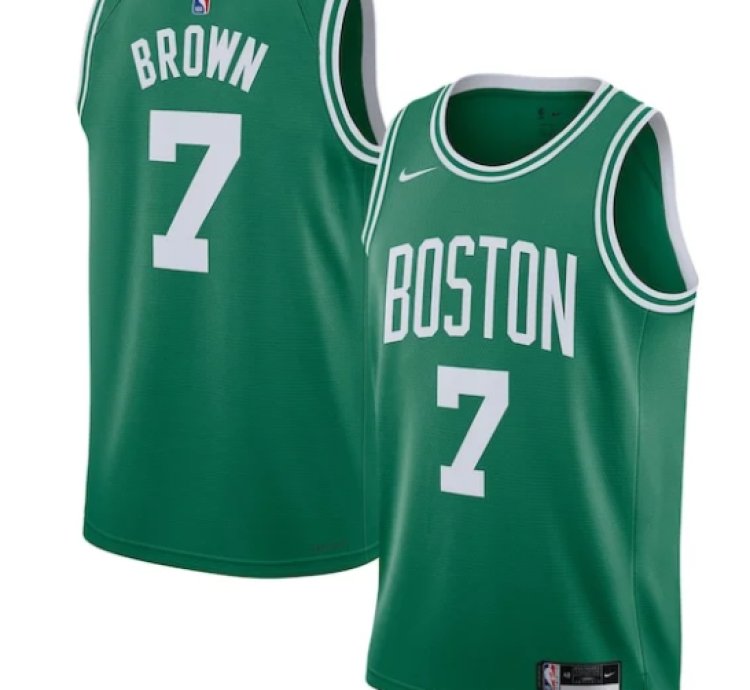 Jaylen Brown Boston Celtics Nike Unisex Swingman Jersey - Icon Edition - Kelly Green