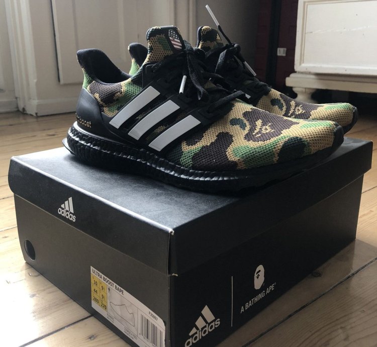 Bape Ultraboost 4 0 Green Camo 2019 new
