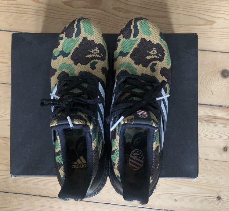 Bape Ultraboost 4 0 Green Camo 2019 new