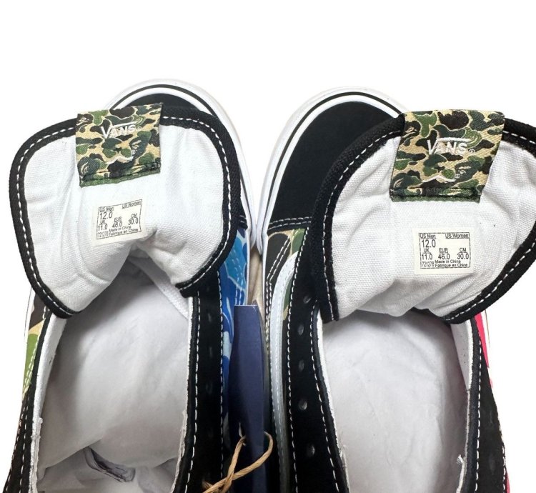 Bape Vans Lx Old Skool Tb Us12