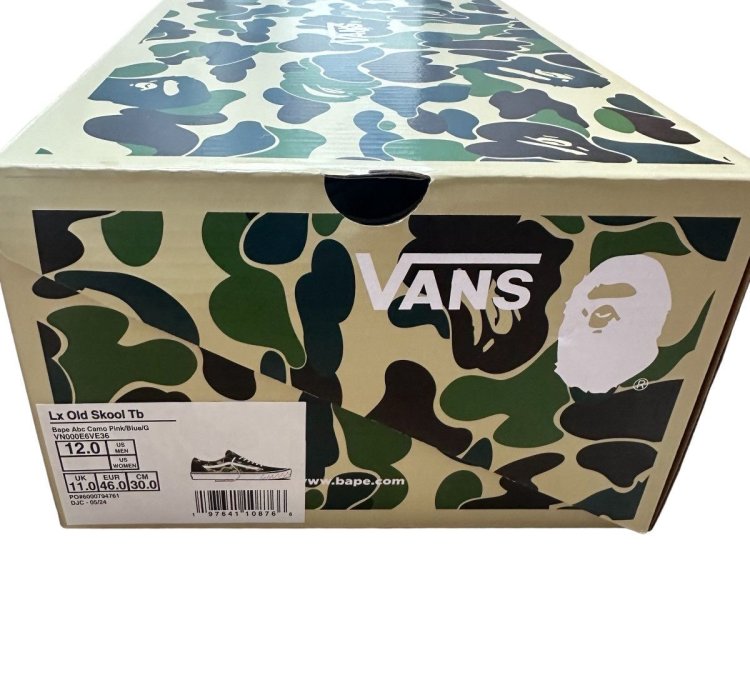Bape Vans Lx Old Skool Tb Us12