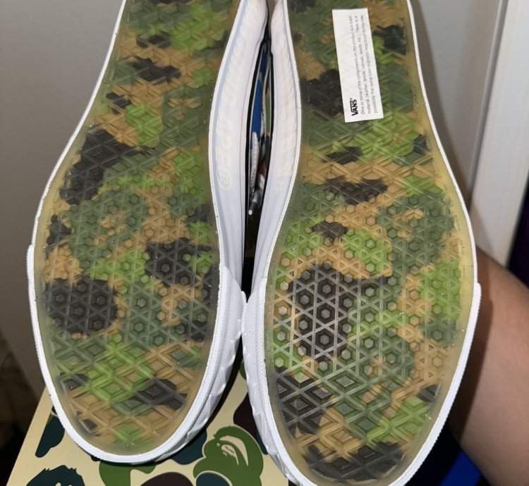 Bape Vans Old Skool Lows