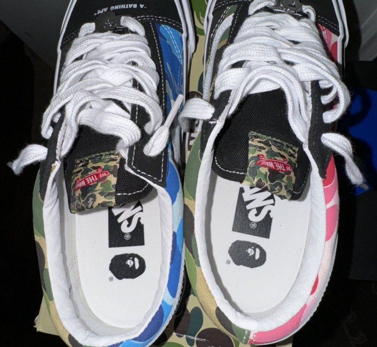 Bape Vans Old Skool Lows