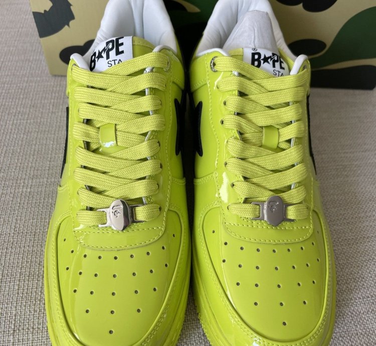 Bapes Bape Sta 2 Shining Yellow Size 11