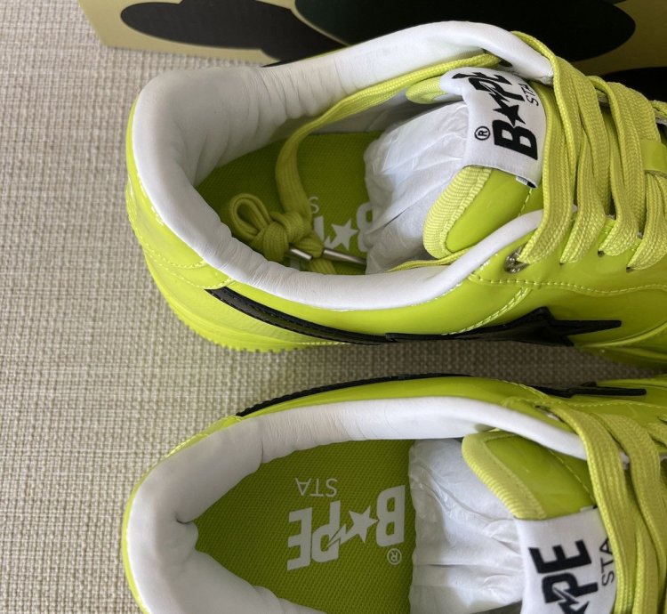 Bapes Bape Sta 2 Shining Yellow Size 11