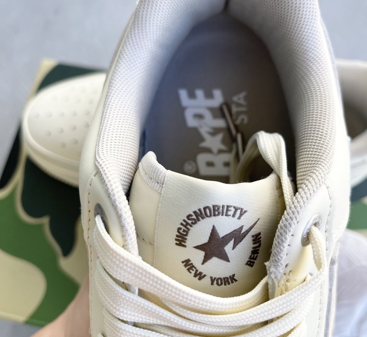 Bapes Highsnobiety Bape Sta Beige Size 9