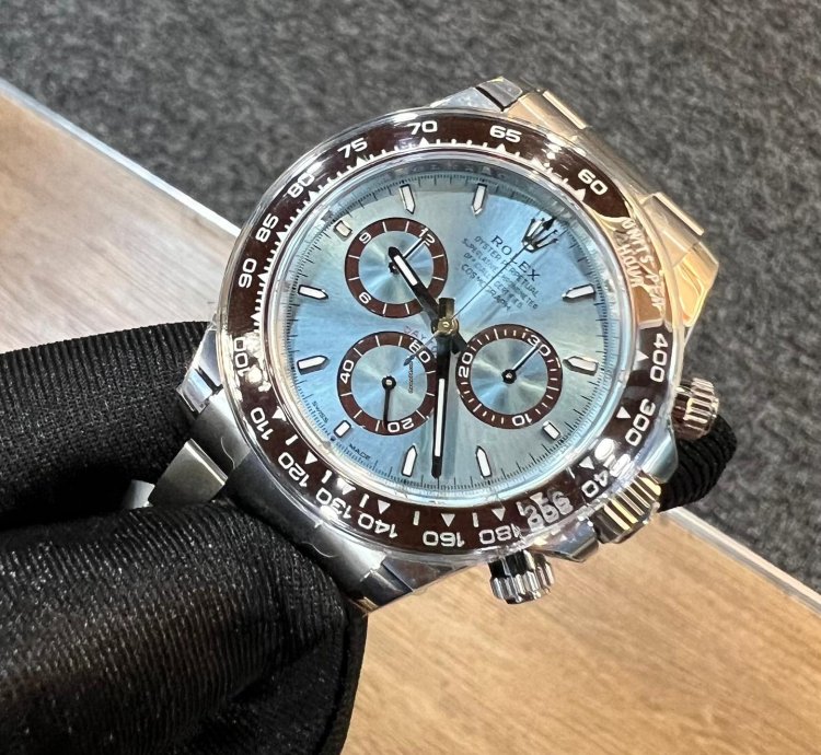 Rolex Daytona 2025 New Daytona Platinum Ice Blue Dial