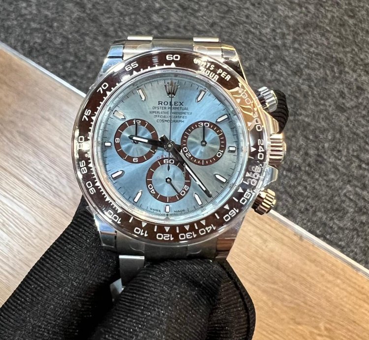 Rolex Daytona 2025 New Daytona Platinum Ice Blue Dial