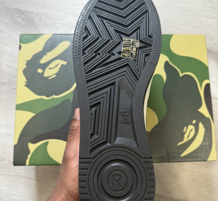 Bapesta 1 M2 Green Pink