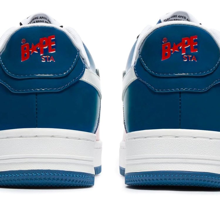 Bapesta 1 Usa France Red White Blue Size 10