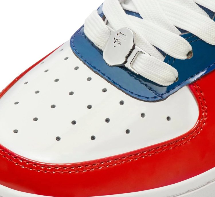 Bapesta 1 Usa France Red White Blue Size 13