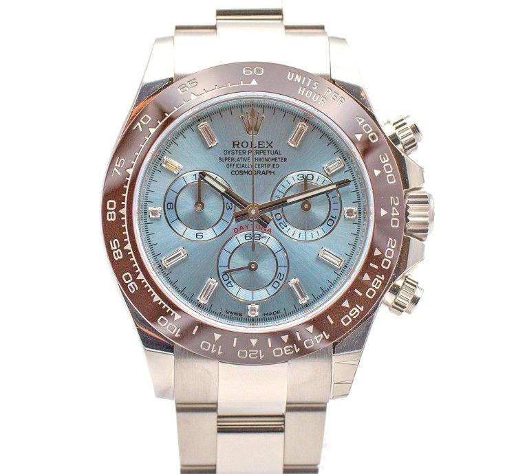 Rolex Daytona 116506 New Italia 2022 Baguettediamond Dial - Full Set
