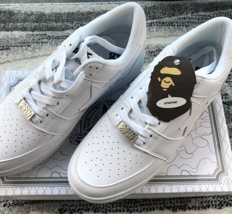 Bapesta 20th Anniversary Low Triple White
