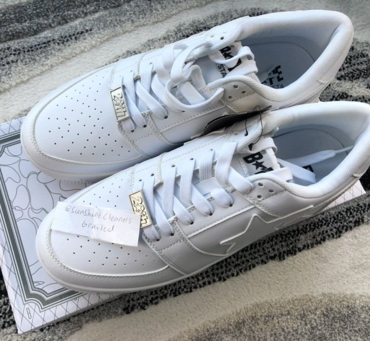 Bapesta 20th Anniversary Low Triple White