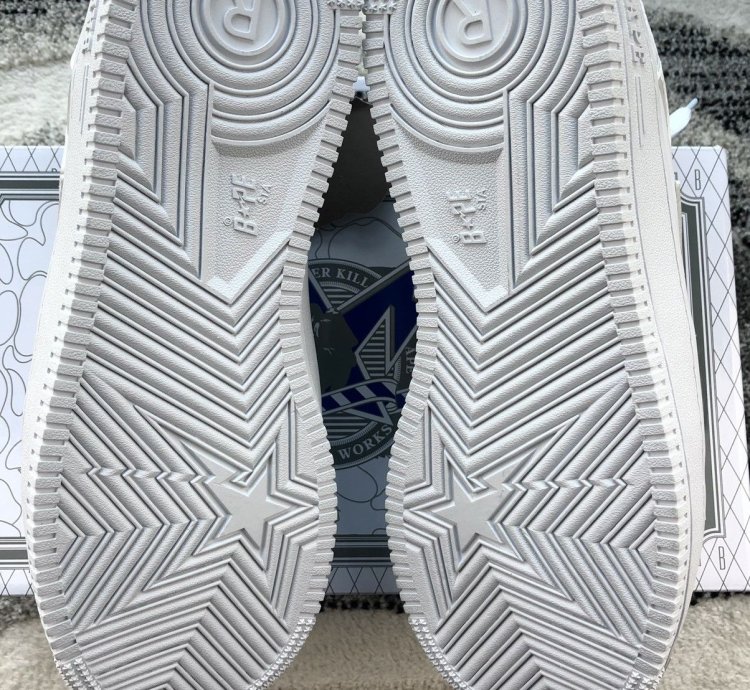 Bapesta 20th Anniversary Low Triple White