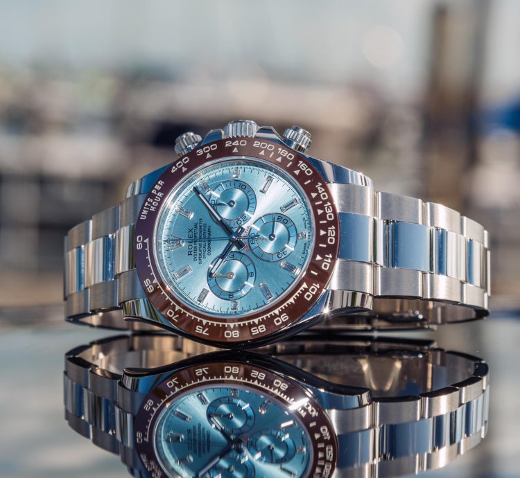 Rolex Daytona 116506 Platinum Baguette