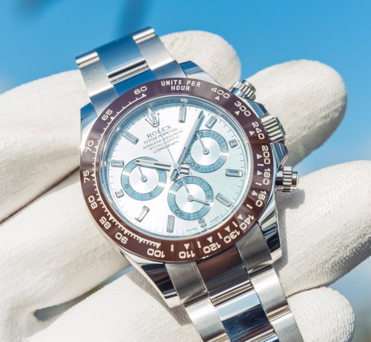 Rolex Daytona 116506 Platinum Baguette