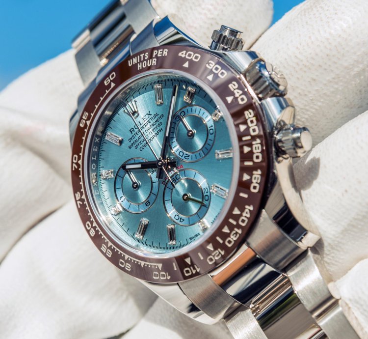 Rolex Daytona 116506 Platinum Baguette