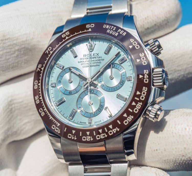 Rolex Daytona 116506 Platinum Baguette