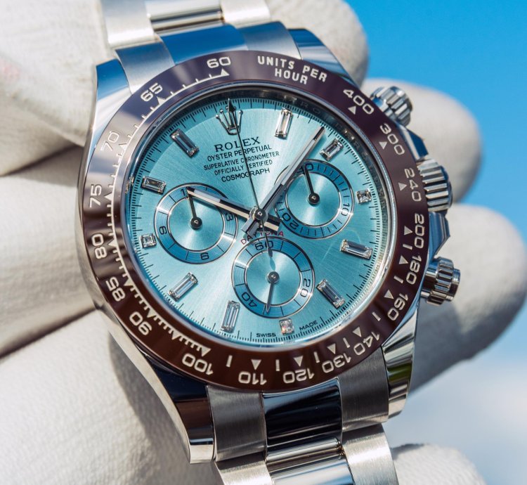 Rolex Daytona 116506 Platinum Baguette