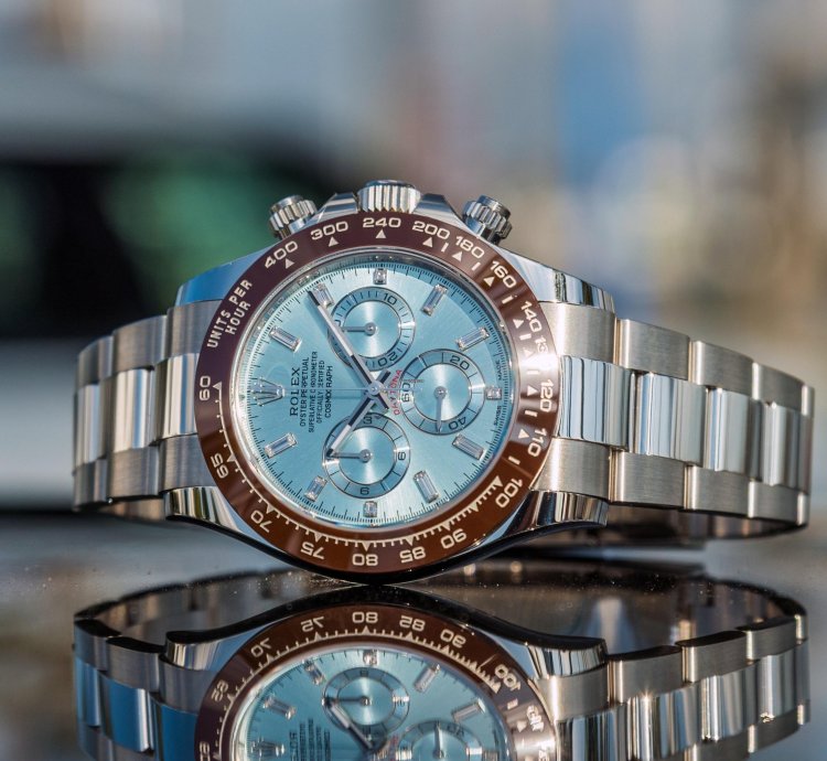 Rolex Daytona 116506 Platinum Baguette