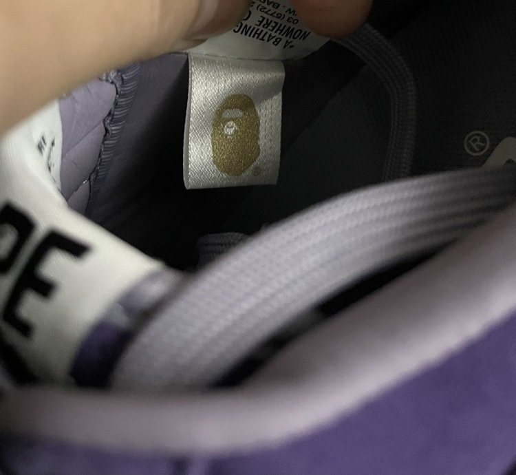 Bapesta 3 Suede Purple Size 8 5 New