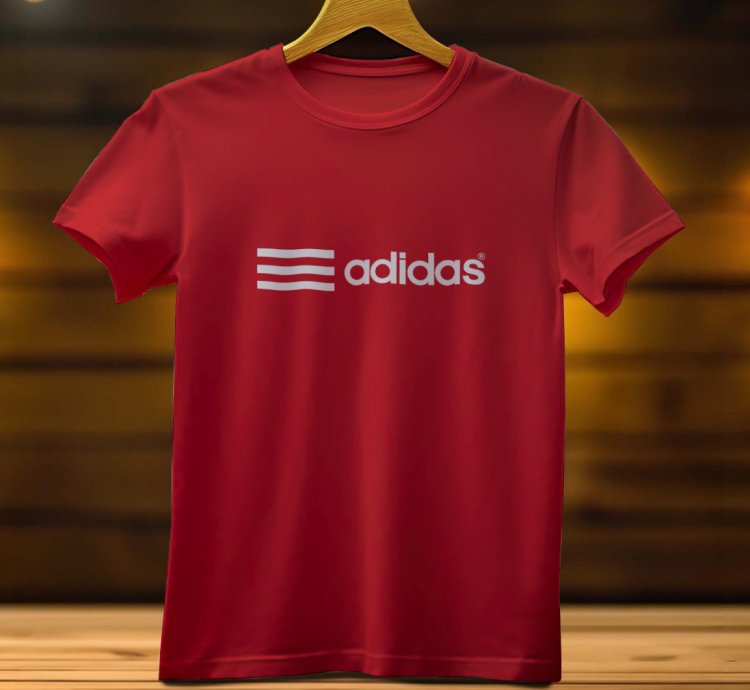 Adidas Line Logo Funny Mens Tshirt Size Usa