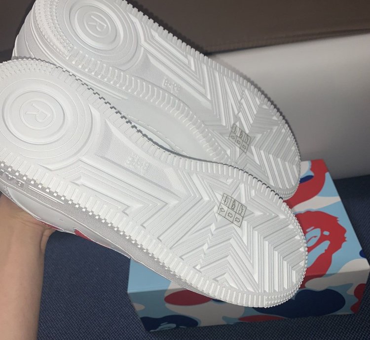 Bapesta 4th Anniversary Paris White Rare 1 60 Worldwide
