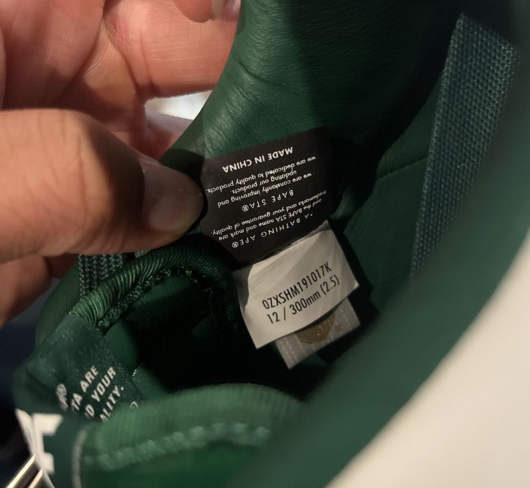Bapesta 8 - Green