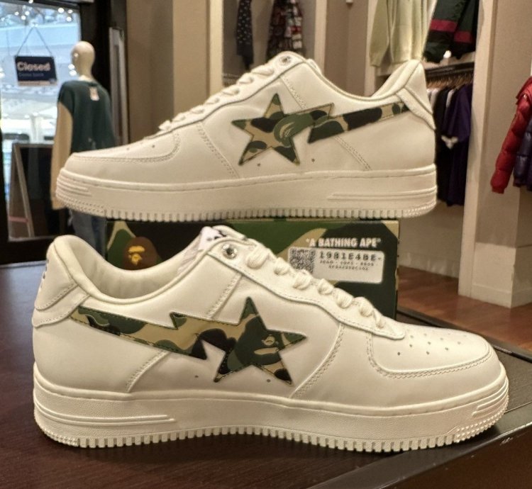 Bapesta Abc Camo