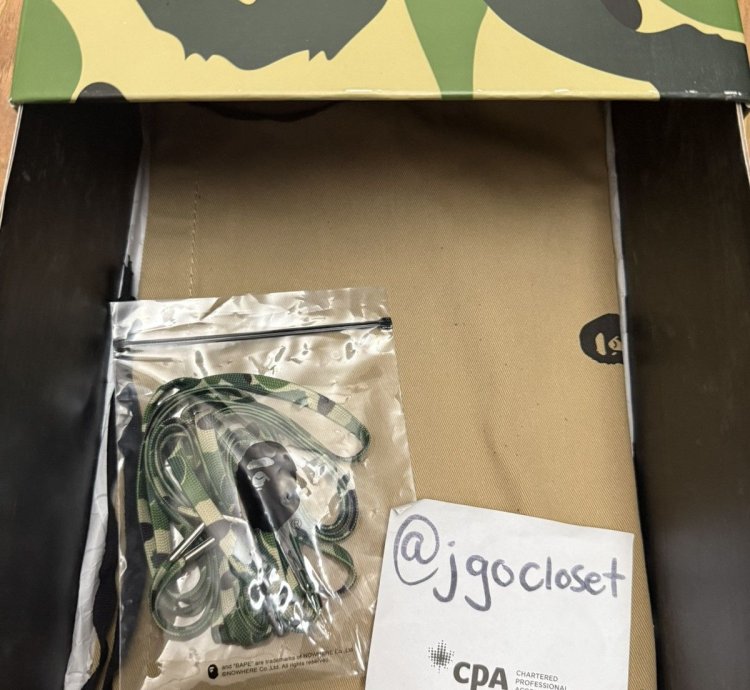 Bapesta Abc Camo - Green 2022