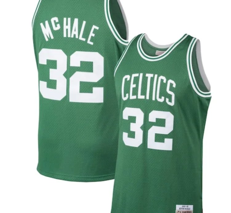 Kevin Mchale Boston Celtics 198586 Hardwood Classics Swingman Jersey - Kelly Green