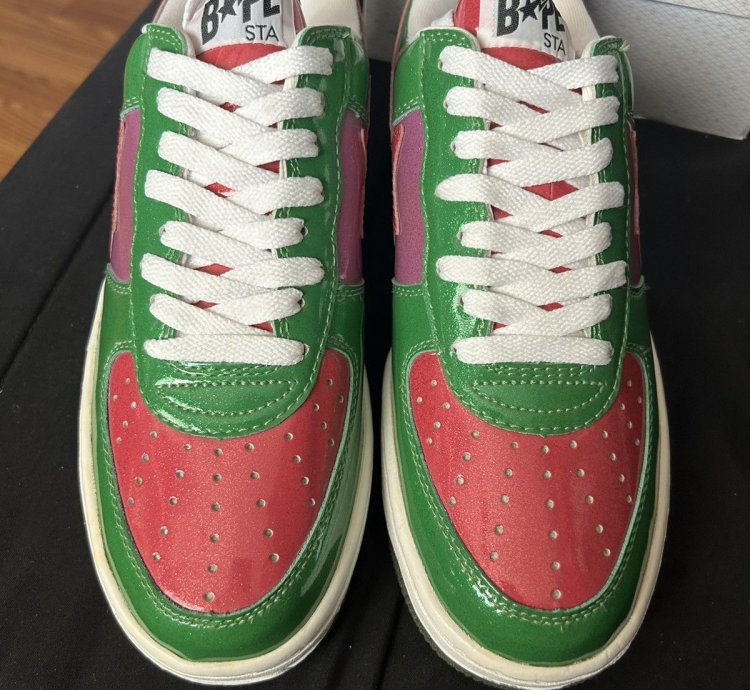 Bapesta Baby Milo Pack Green Pink