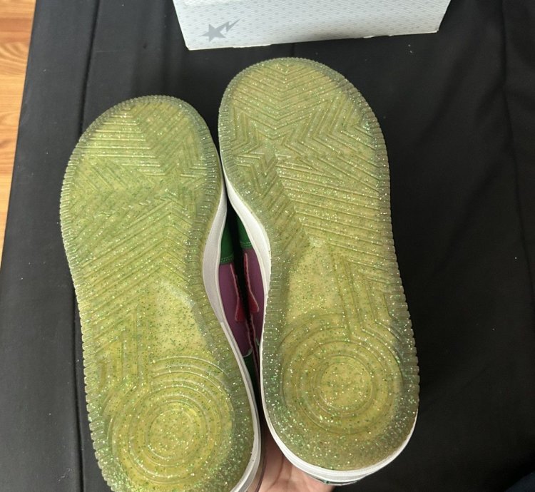 Bapesta Baby Milo Pack Green Pink