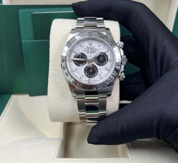 Rolex Daytona 116509 Meteorite Meteorite 2023 Neu Full Set