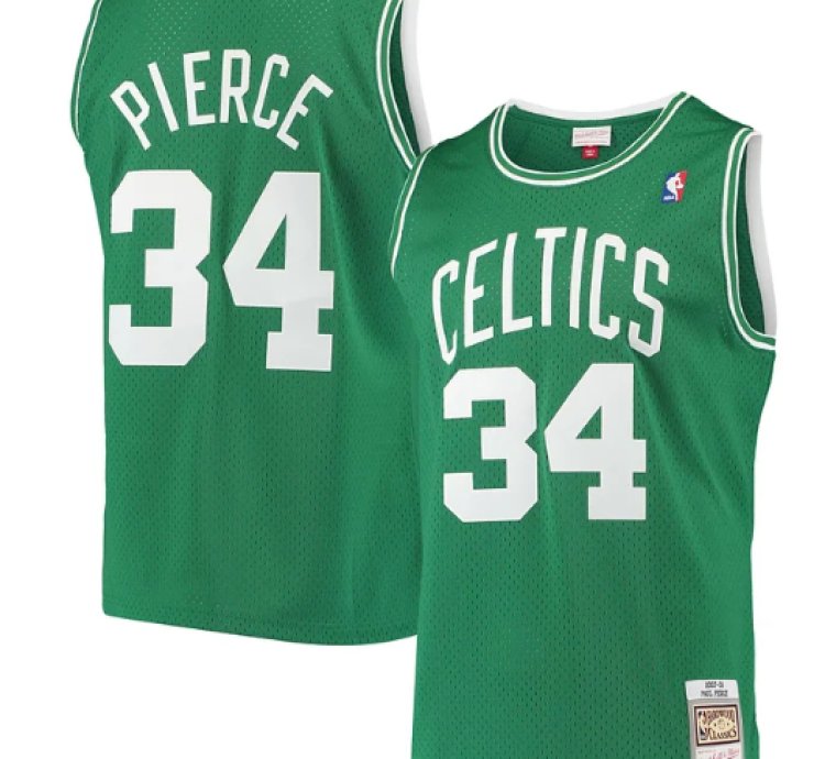Paul Pierce Boston Celtics Hardwood Classics Swingman Jersey -kelly Green