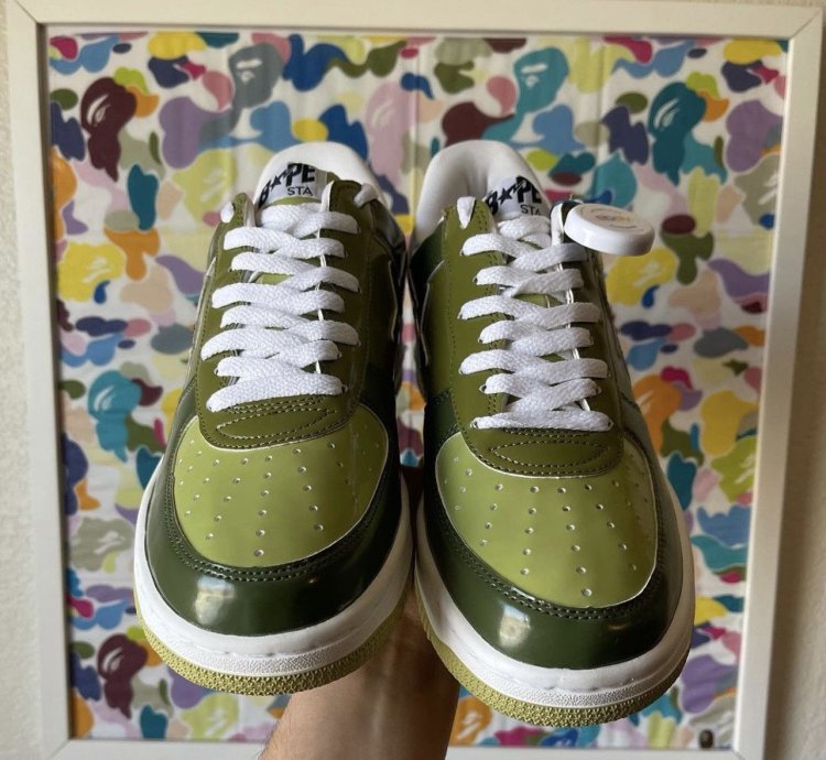 Bapesta Fs-001 Green Bape Camo 2006
