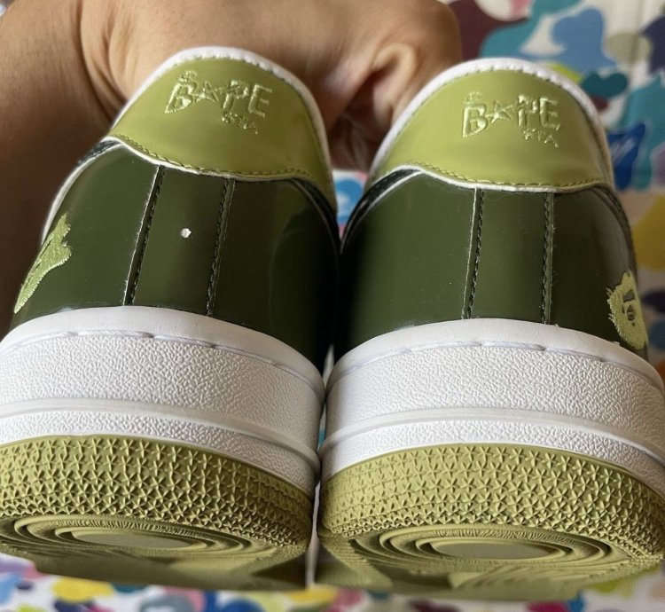 Bapesta Fs-001 Green Bape Camo 2006