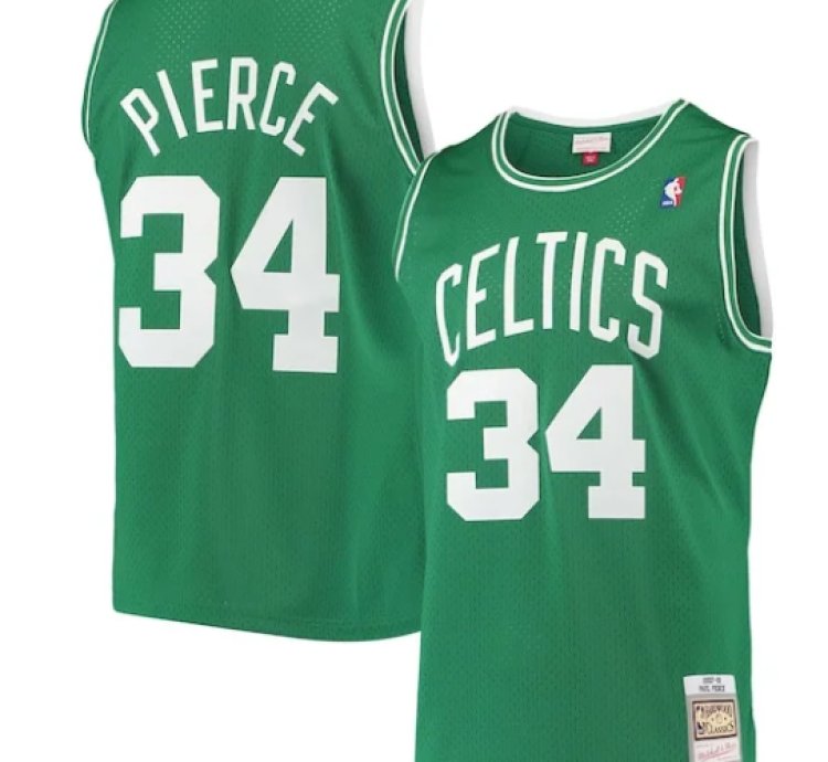 Paul Pierce Boston Celtics Hardwood Classics Swingman Jersey - Kelly Green