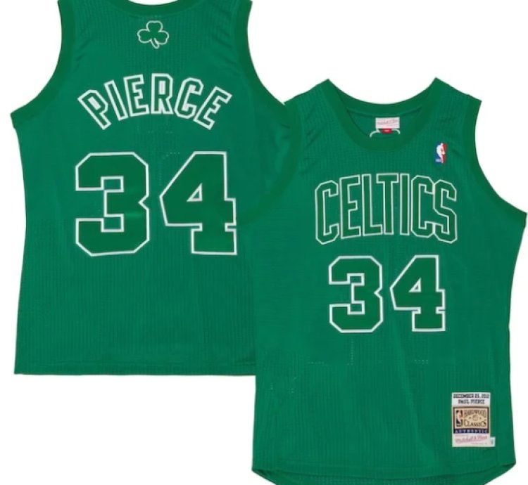 Paul Pierce Boston Celtics 2012 Authentic Player Jersey - Kelly Green