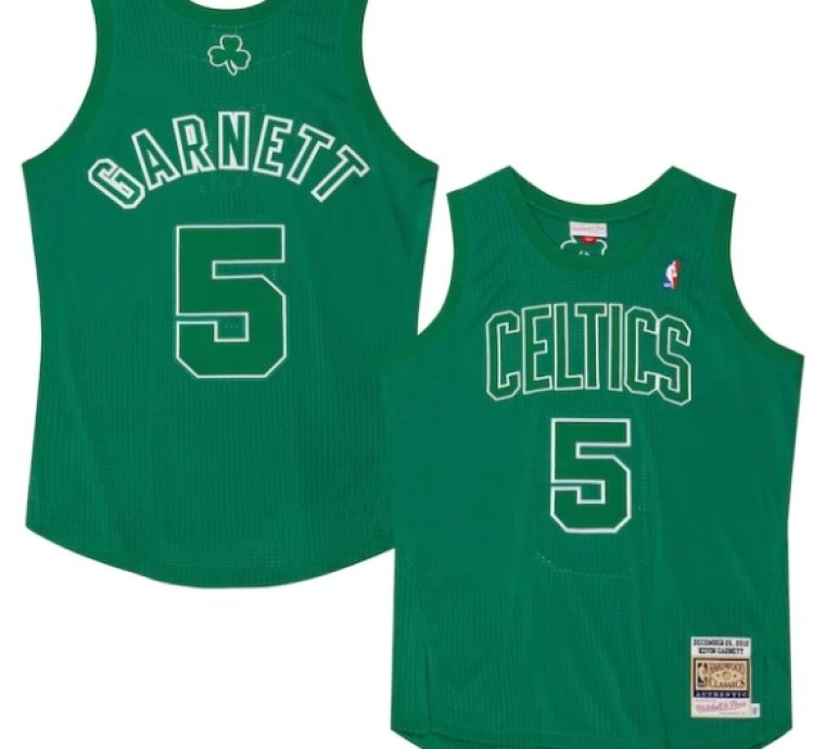 Kevin Garnett Boston Celtics 2012 Authentic Player Jersey - Kelly Green