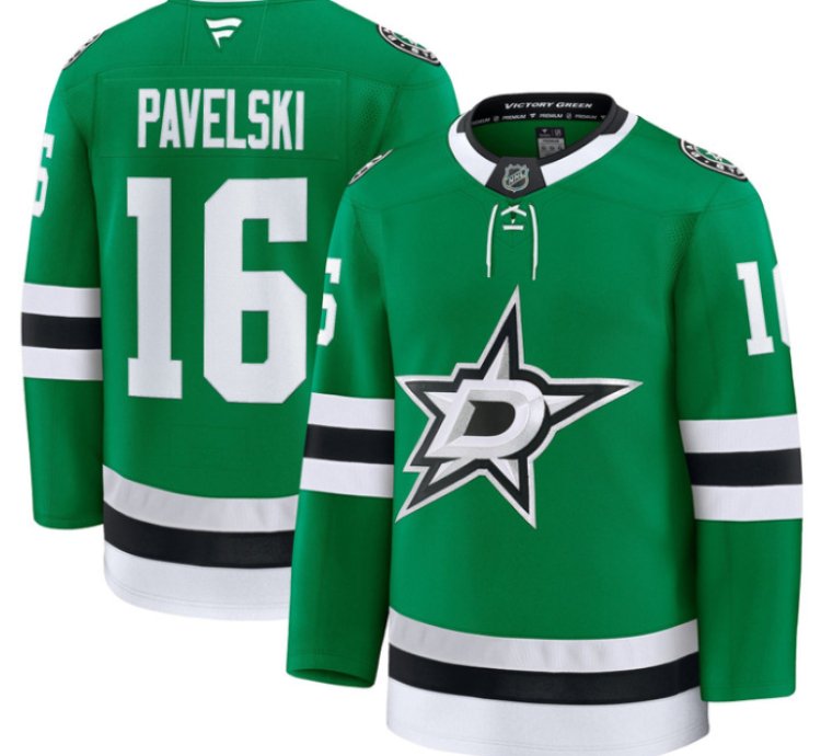 Joe Pavelski Jersey 16 Dallas Stars Premium All Stitched Kelly Green