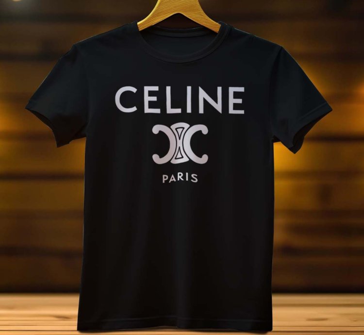 Celine Logo Funny Mens Tshirt Size Usa