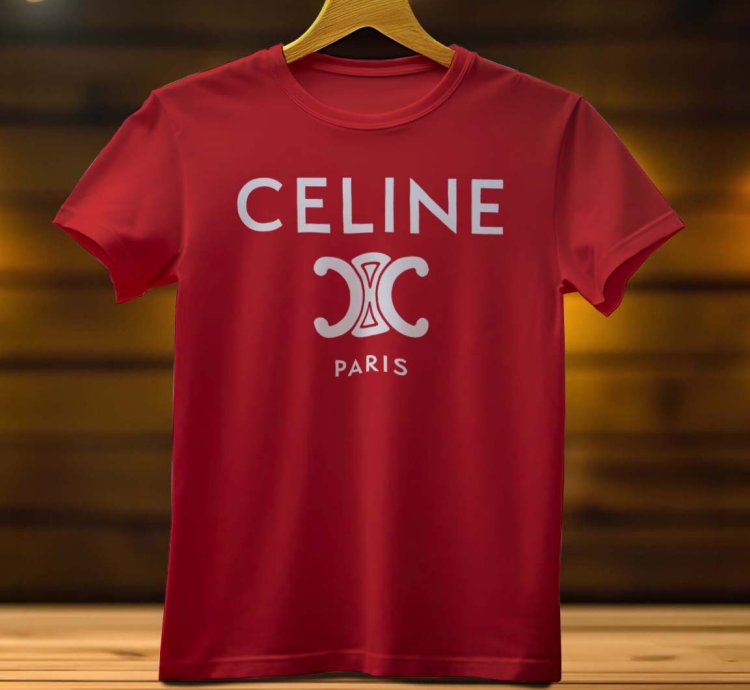 Celine Logo Funny Mens Tshirt Size Usa