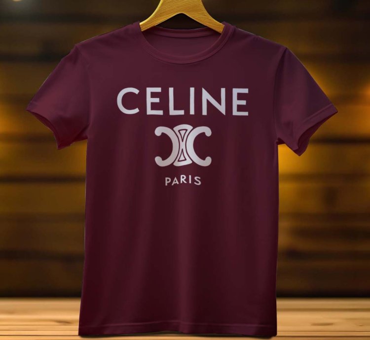Celine Logo Funny Mens Tshirt Size Usa