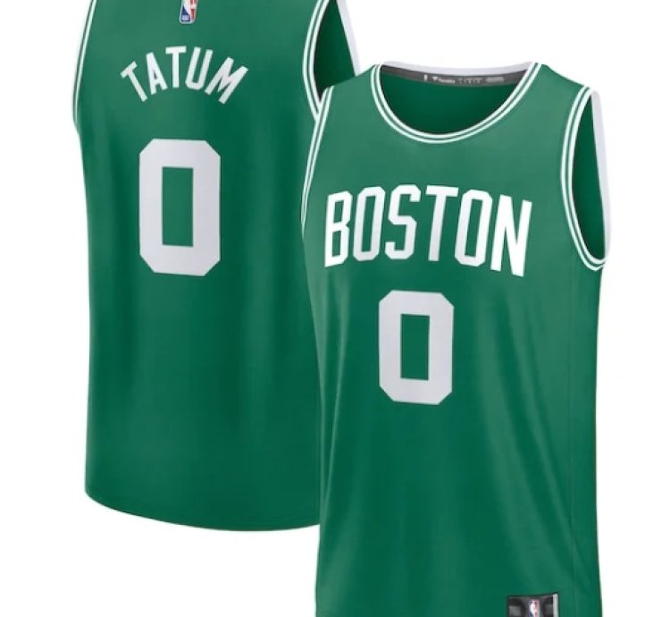 Jayson Tatum Boston Celtics Fast Break Player Jersey - Icon Edition - Kelly Green