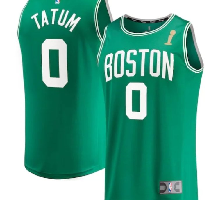 Jayson Tatum Boston Celtics 2024 Nba Finals Champions Fast Break Player Jersey - Kelly Green - Icon Edition