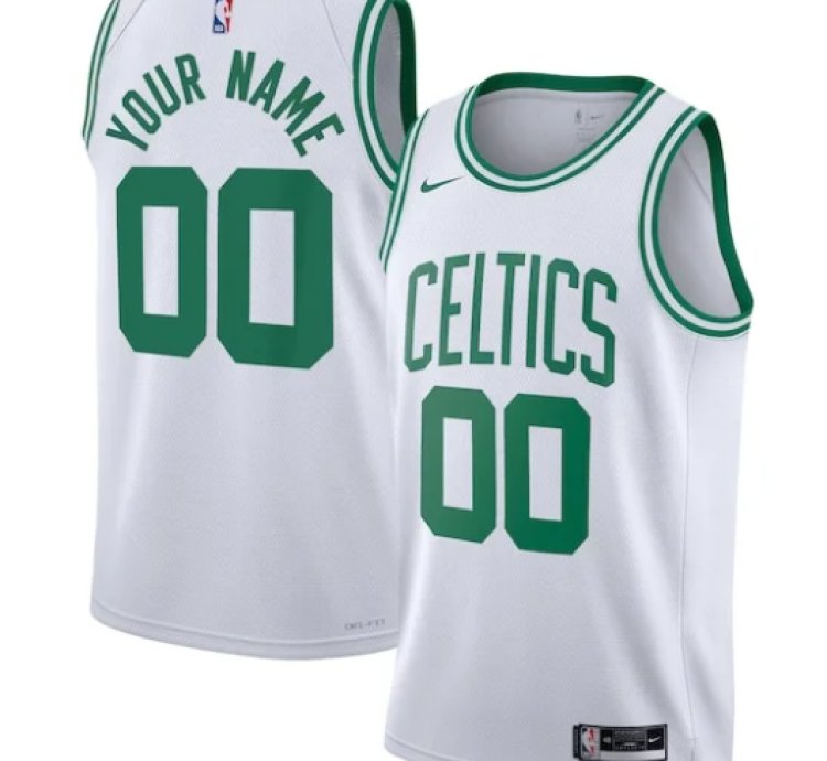 Boston Celtics Nike Unisex Swingman Custom Jersey White - Association Edition