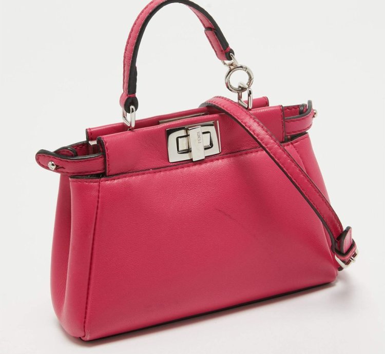 Fendi Micro Peekaboo Two Way Bag