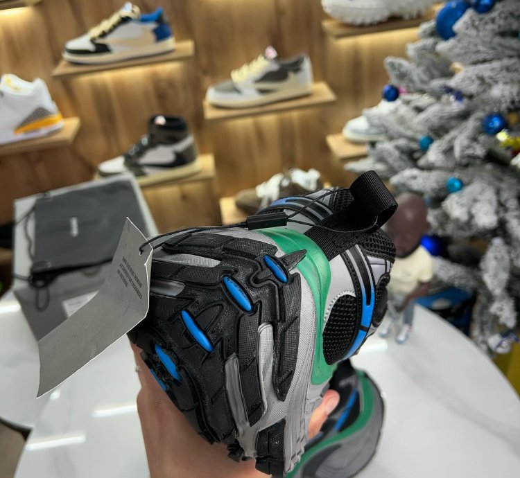 Balenciaga 10xl Black Grey Blue